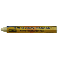 2PC WHITE PAINT STICK Mk-510 – Paint Stick White 1/2-inch Diameter Hex