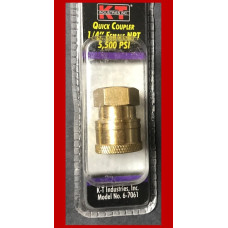 QUICK COUPLER 1/4-inch F NPT 5,500 PSI for Pressure Washers