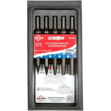 5PC TAPER PUNCH SET MAYHEW FOR .401 SHANK AIR HAMMERS