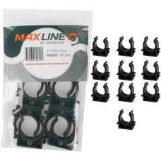  RapidAir MaxLine 1-inch Compressed Air Tubing Wall Mount Clips 10pc. M8066