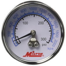 Milton 1192 1/4-INCH NPT High Pressure Gauge Center Mount