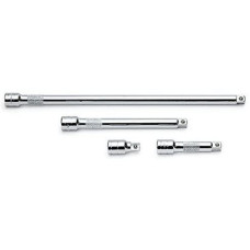 SK 4514 4 Piece 1-1/2-Inch, 3-Inch, 6-Inch and 12-Inch 3/8-Inch Drive Extension Set