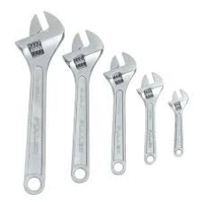 5 PC ADJUSTABLE WRENCH TO 15-Inch