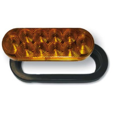 JAMMY AMBER 6 OVAL LAMP