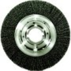 12-Inch Medium Face Crimped Wire Wheel, .014-Inch Steel Fill, 2-Inch Arbor Hole