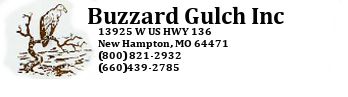 Buzzard Gulch Online Store